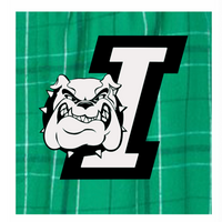 Green Bulldog Flannel PJS - YOUTH SIZES ONLY