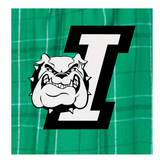 Green Bulldog Flannel PJS - YOUTH SIZES ONLY