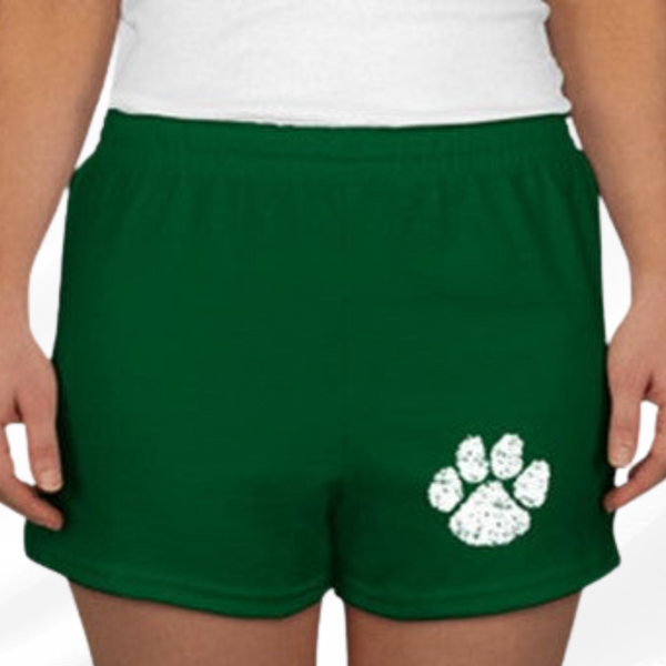 Pawprint Graphic Soffe Short - Youth